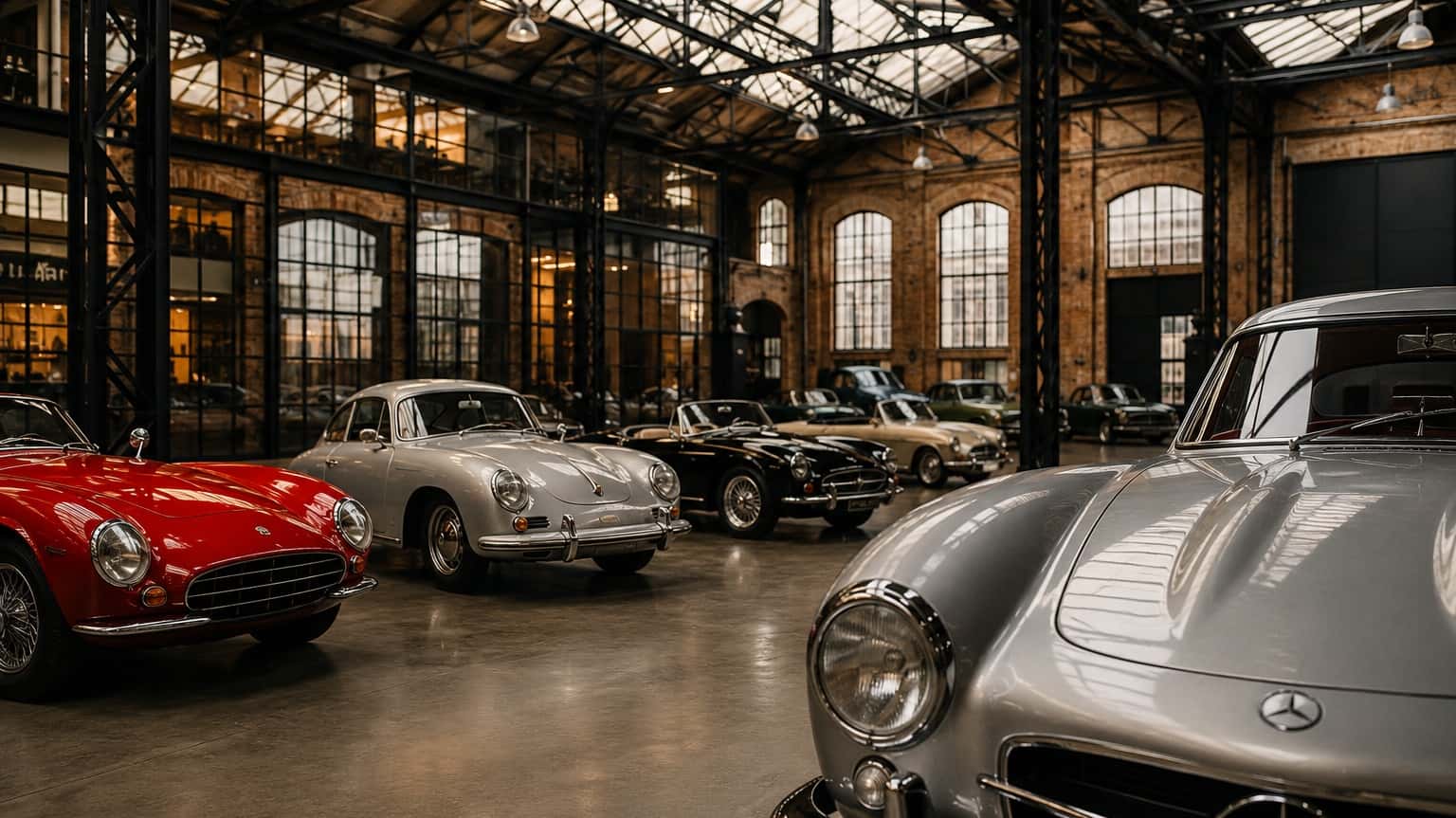 🏎️ Vintage Cars & Coffee | Hidden Gem in Berlin