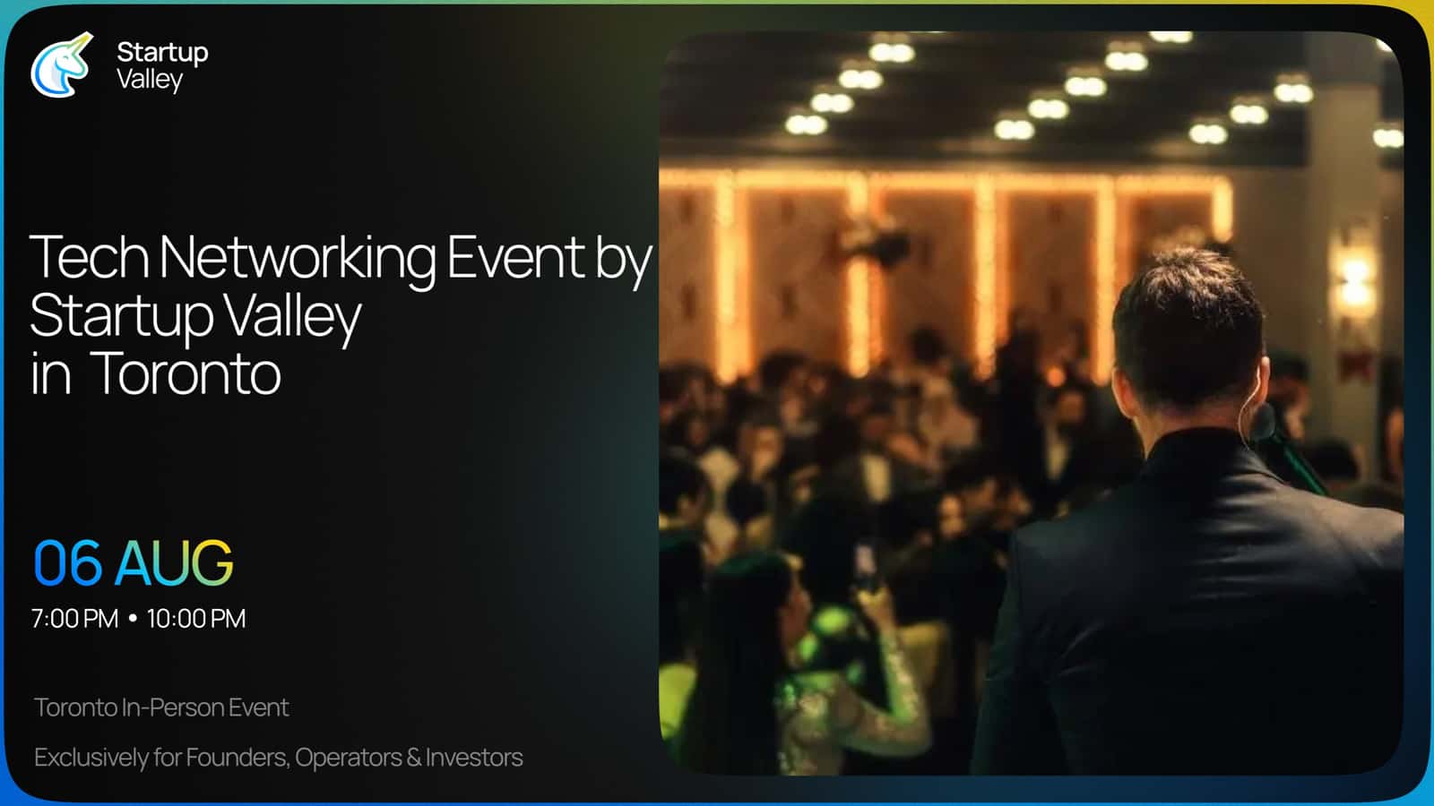 Tech Networking Event by Startup Valley in  Toronto