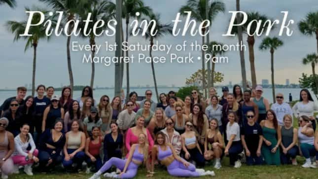 RSVP through Sweatpals: Pilates in the Park Edgewater