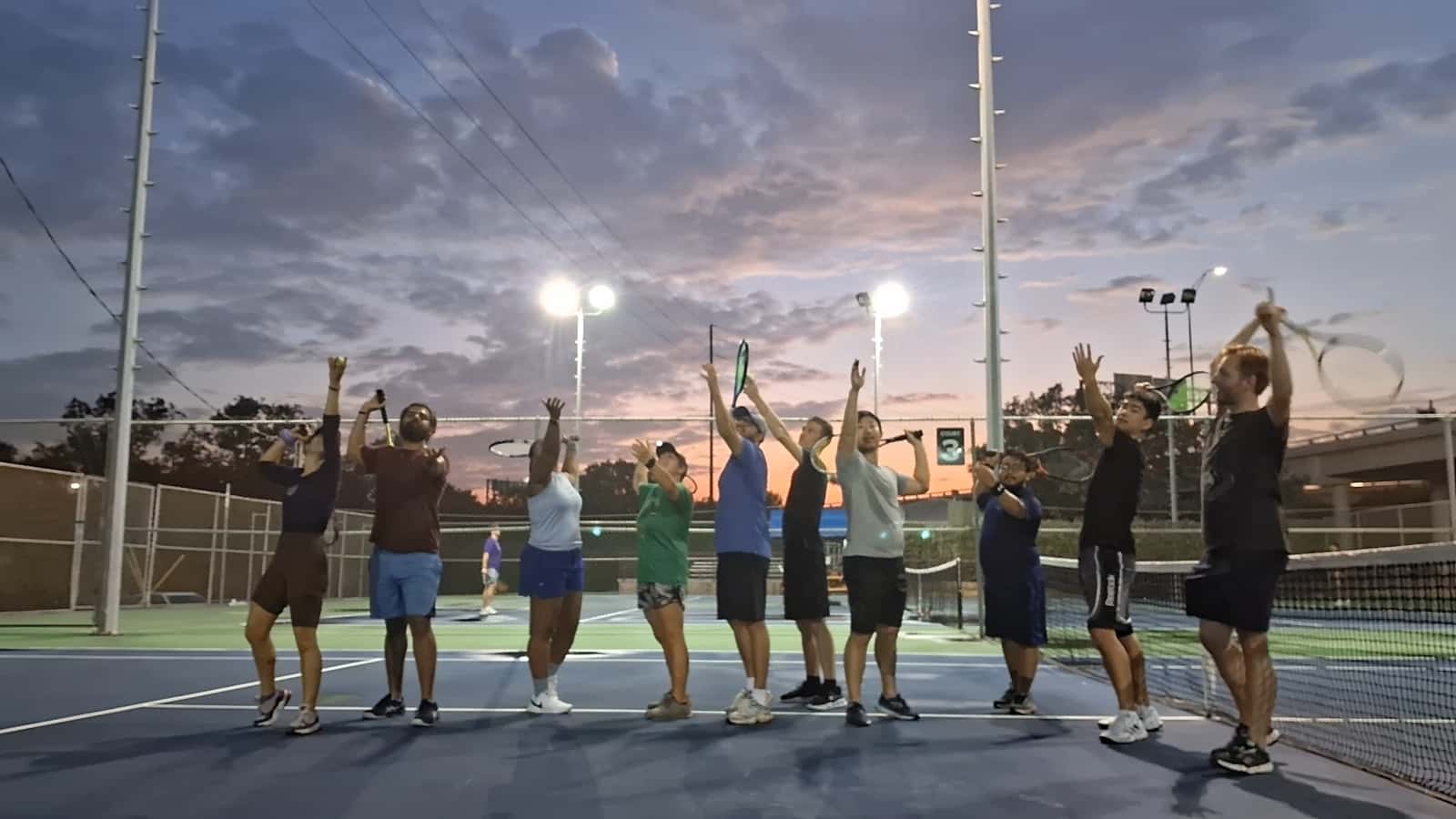 Friday Evening Tennis 🎾🌅