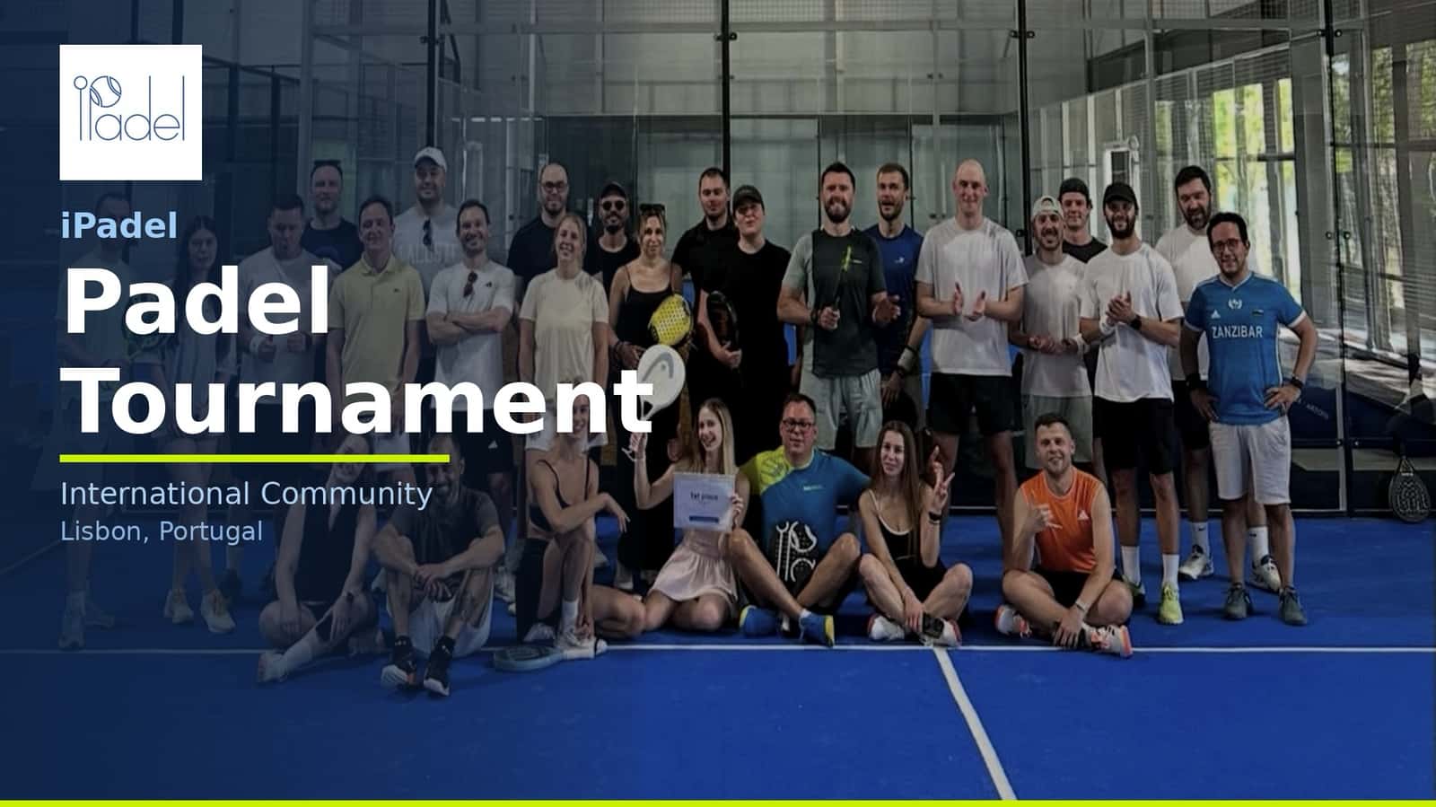 Padel Tournament International Community: sport&fun&networking🎾🍺
