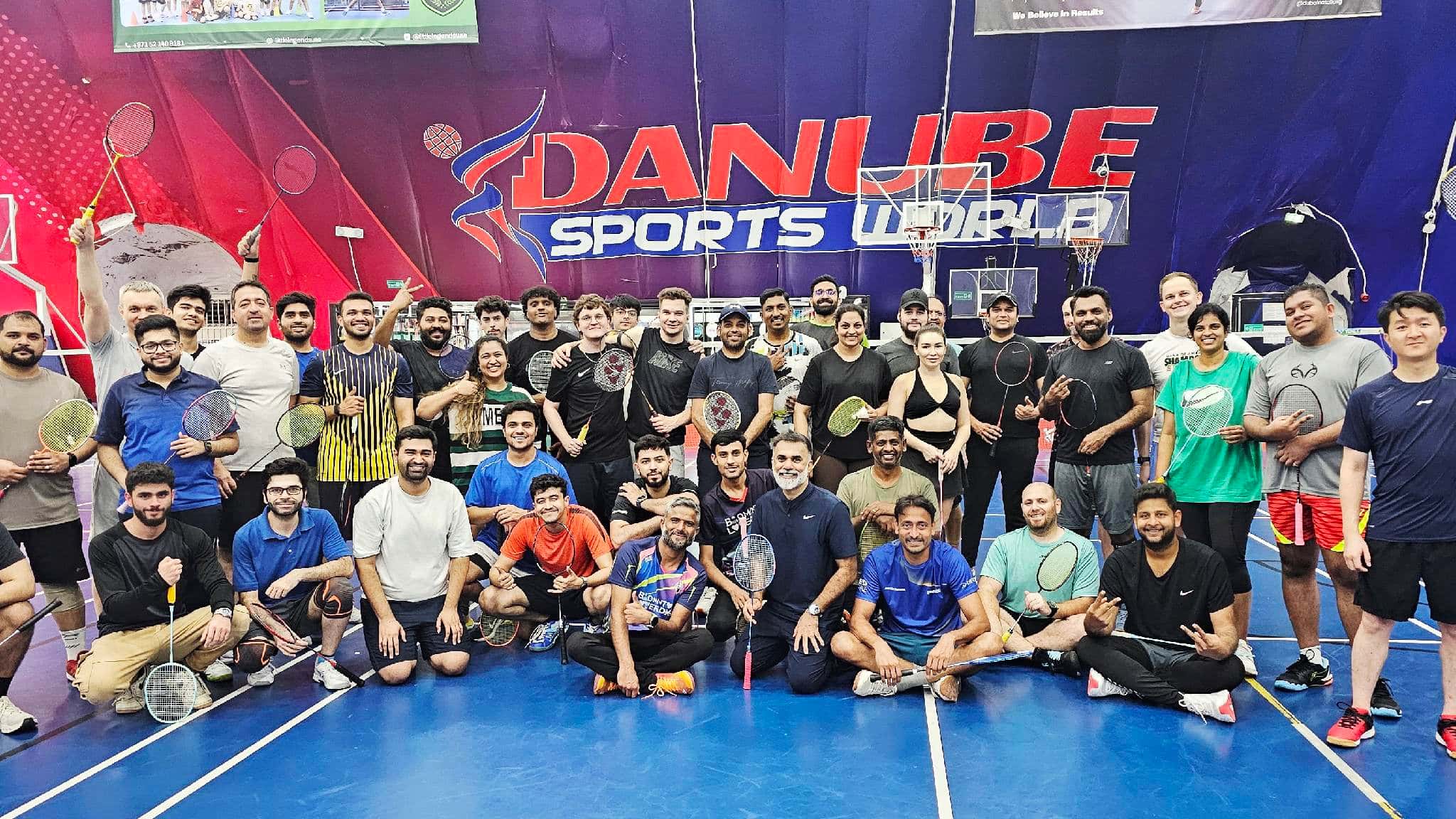 Monday (The week's kick-starter) Badminton Dubai @Danube Sports World 8pm