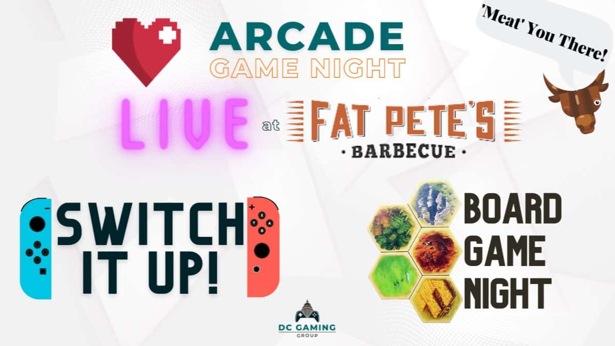 Meat You At Fat Petes -- Switch and Board Game Night