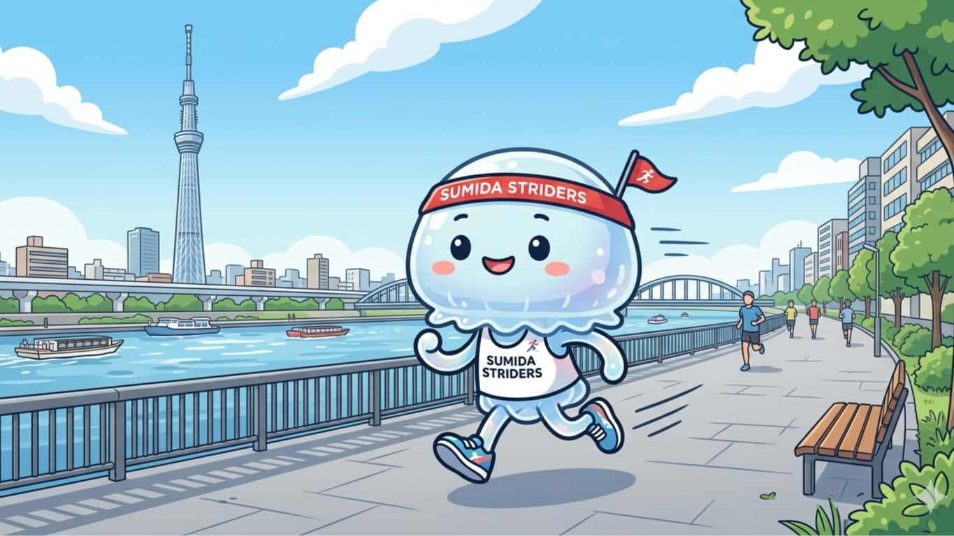 Sumida Striders: Beginner 5k River Run & Dinner Social