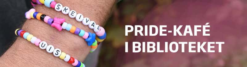 Pride-kafé i biblioteket