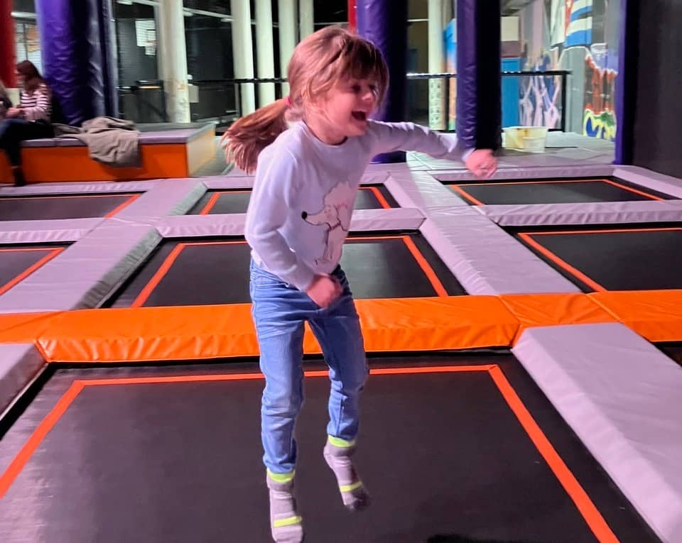 Trampoline Jumpen for toddlers - MINIVROG (2 t/m 5 years)
