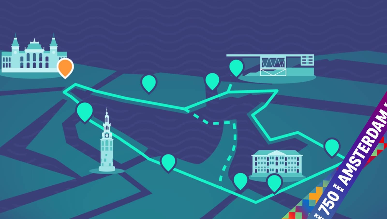 Discover Oosterdok: interactive walk in Amsterdam