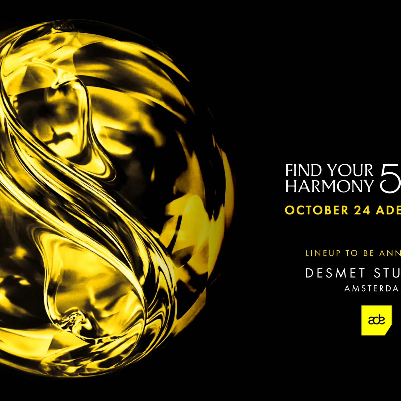 Find Your Harmony ADE 2026 (FYH 500)