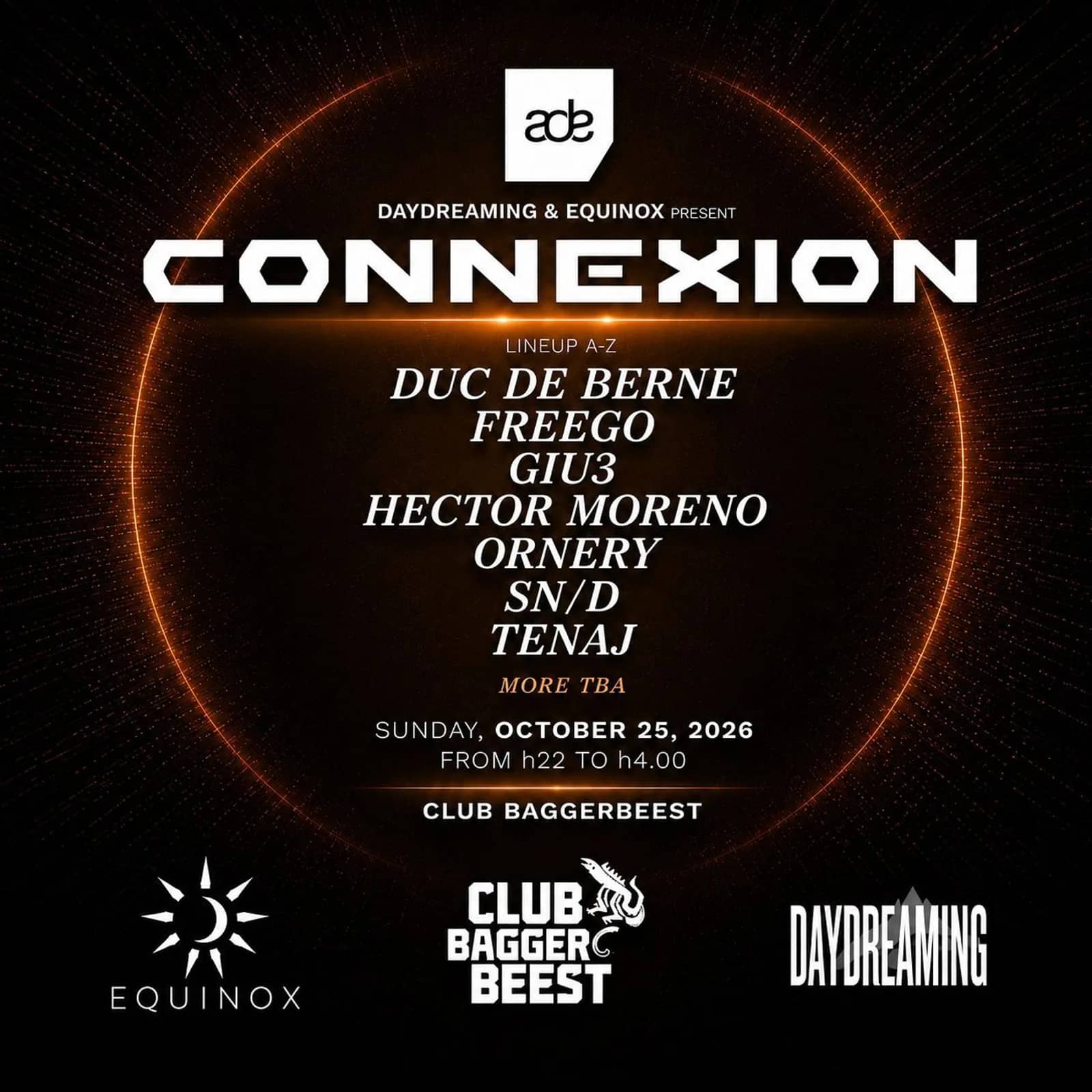 DAYDREAMING & EQUINOX PRESENT CONNEXION