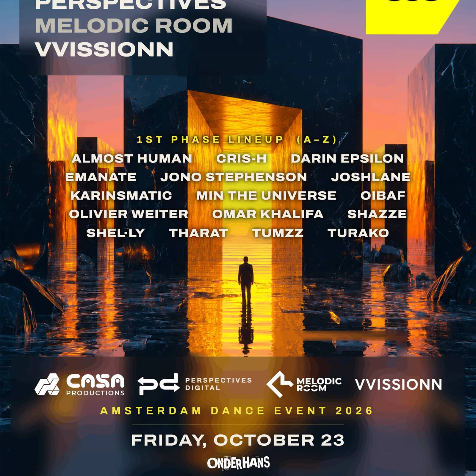 Perspectives x Melodic Room x VVISSIONN ADE Showcase