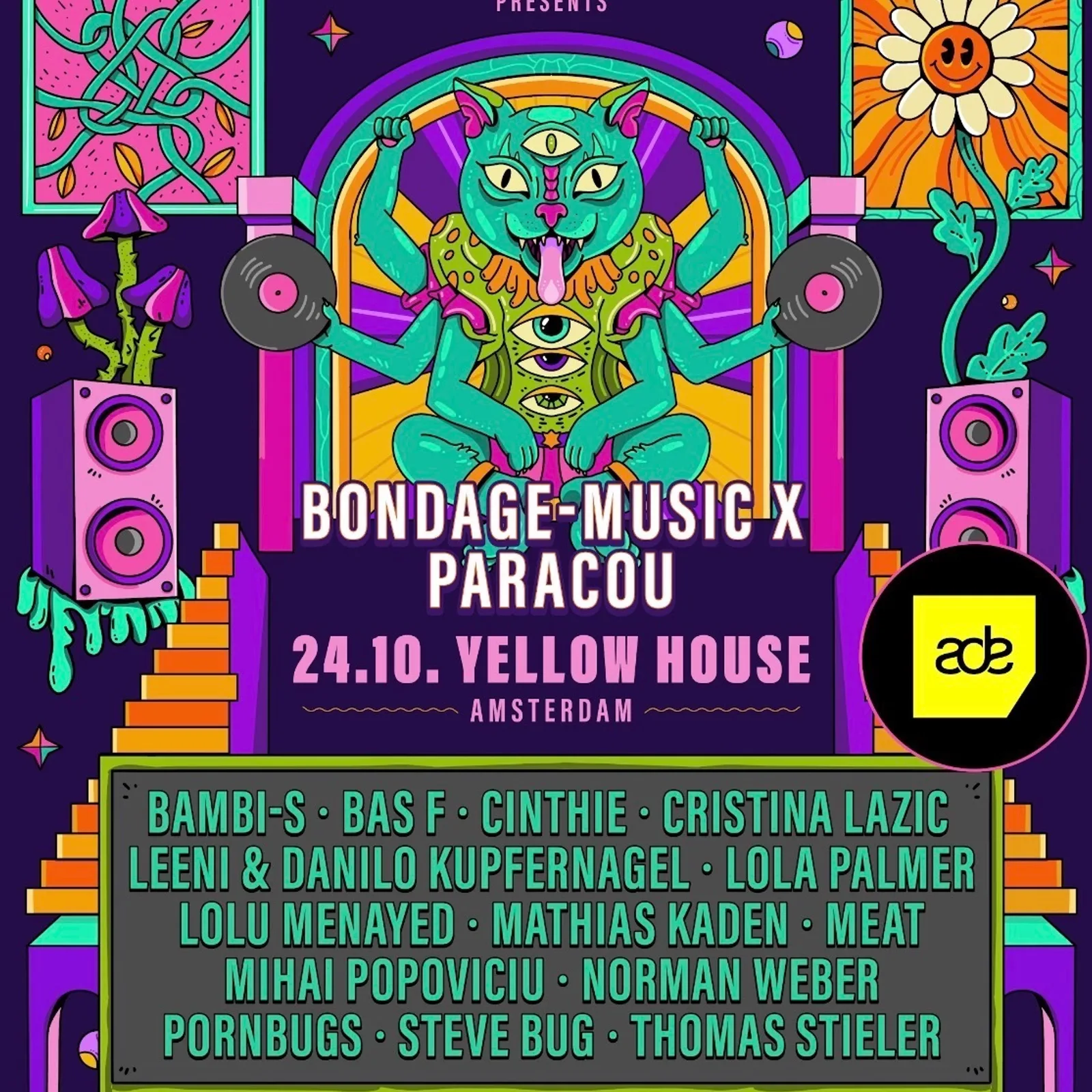 B:Wired Presents Bondage Music x Paracou - ADE