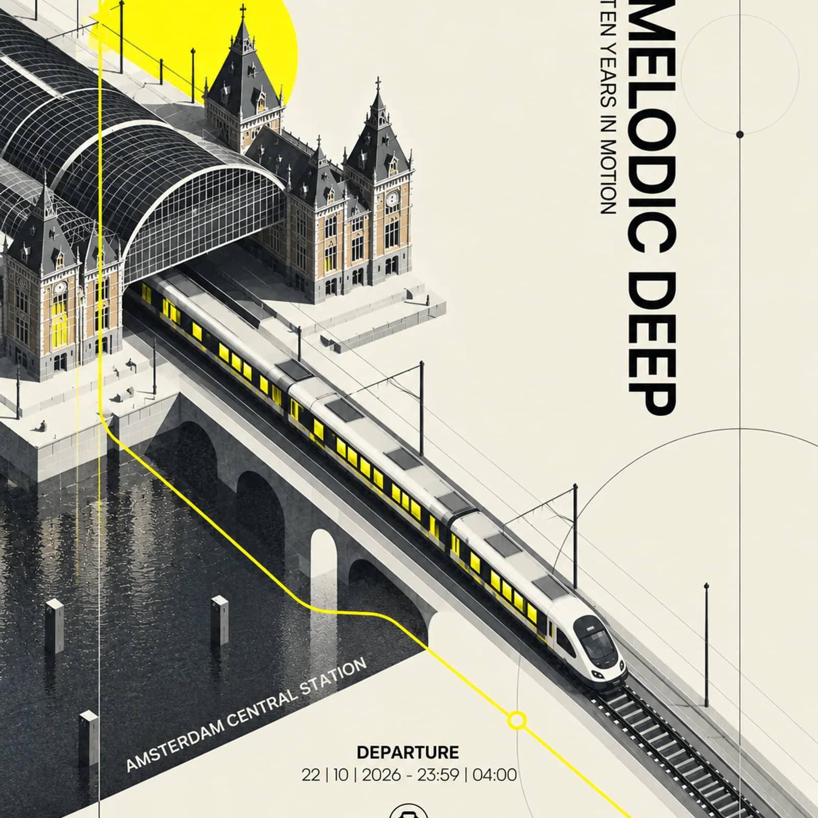 Melodic Deep - Ten Years In Motion | Train Experience