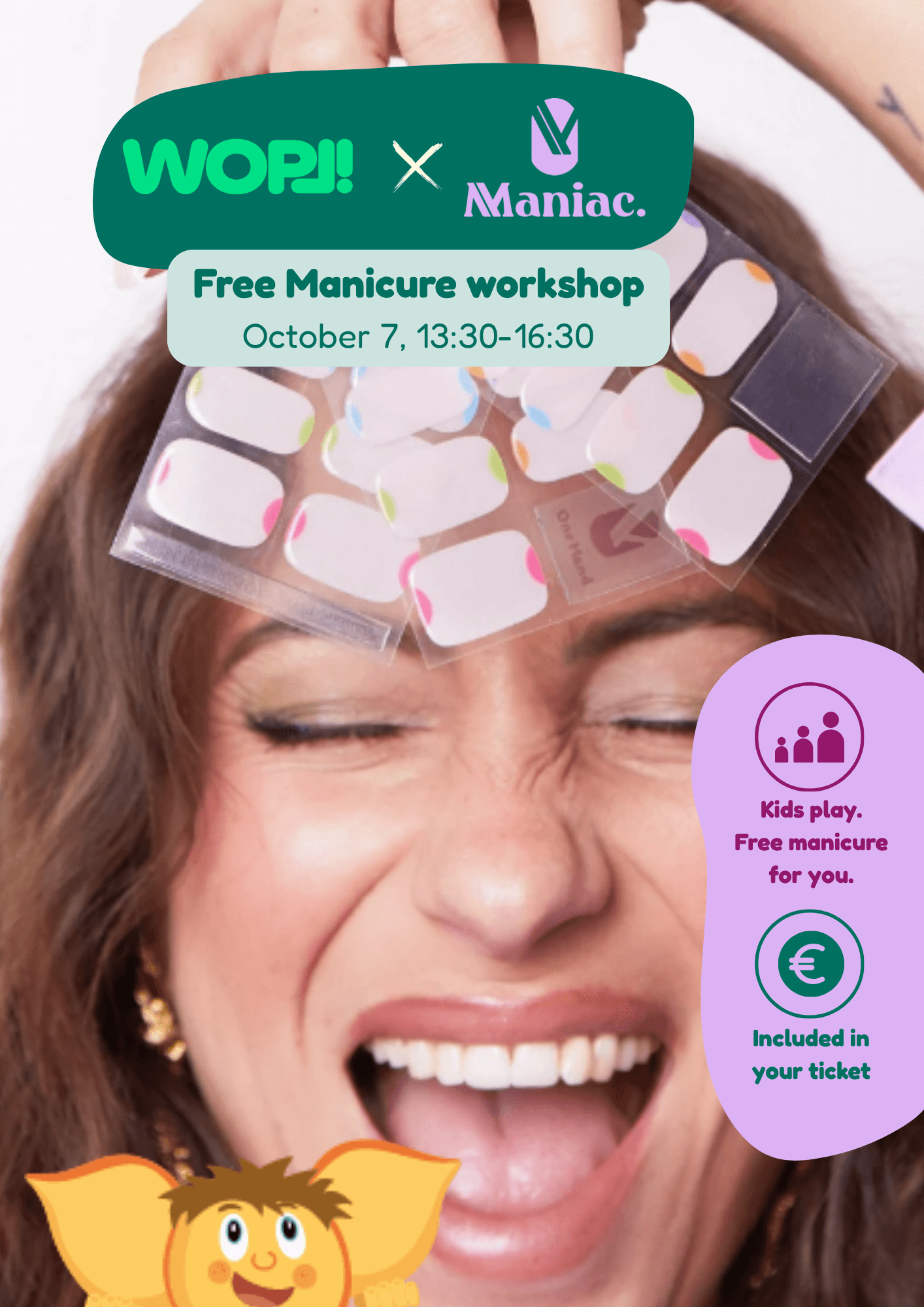 WOPL! x Maniac nails workshop