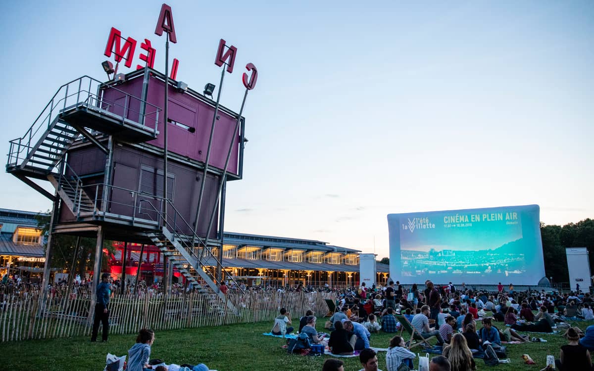 Open-air Cinema at La Villette