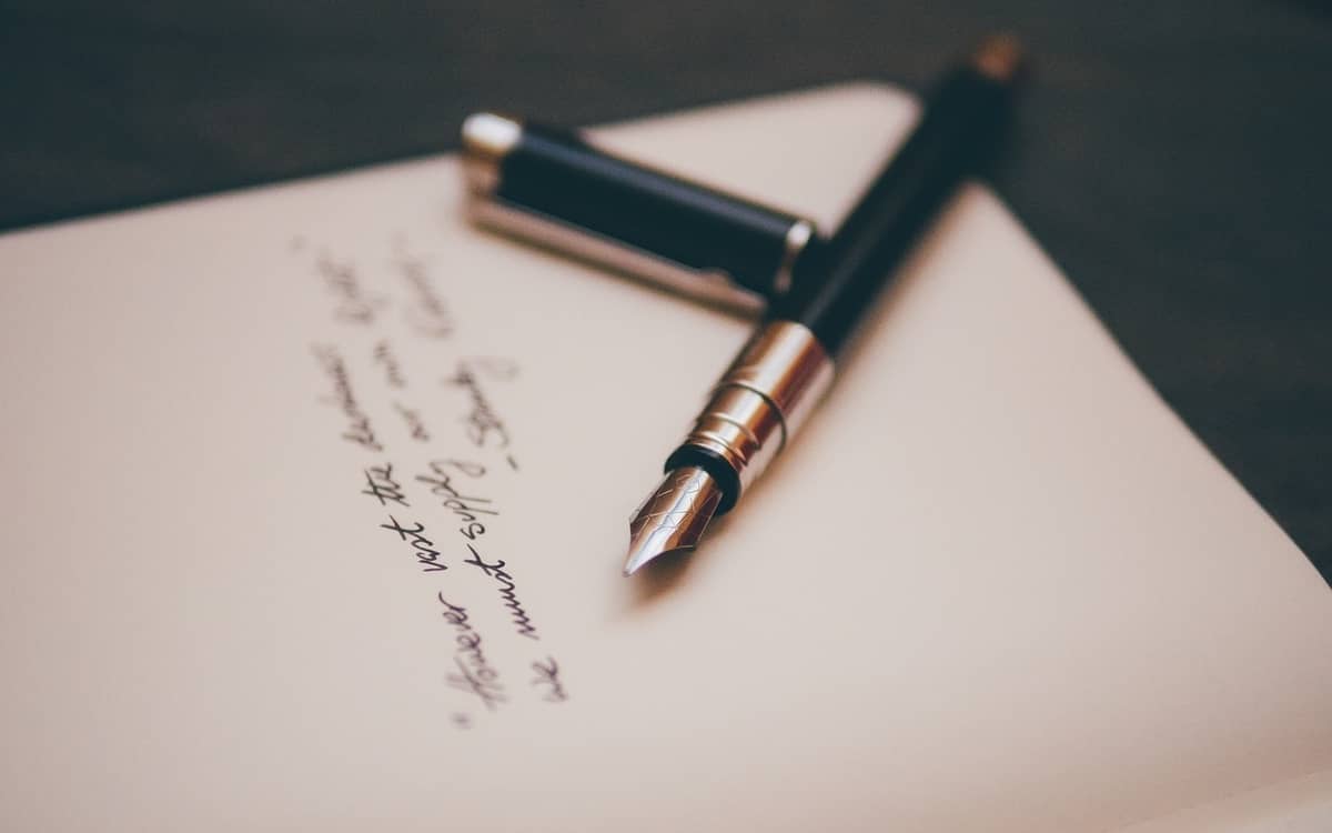Atelier d'écriture