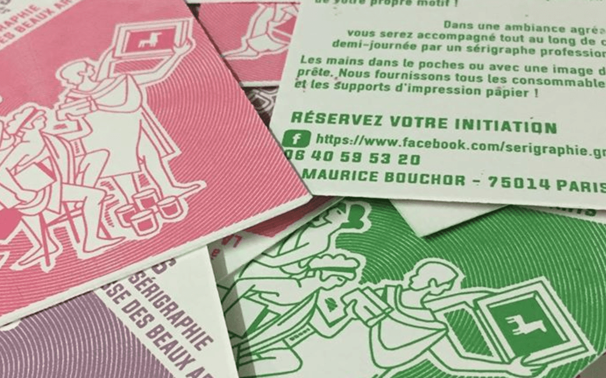 Initiation à la sérigraphie