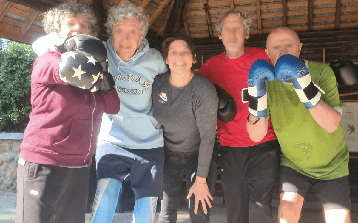 Sport seniors en plein air : Boxe par l'association CURIAL BOXING TEAM