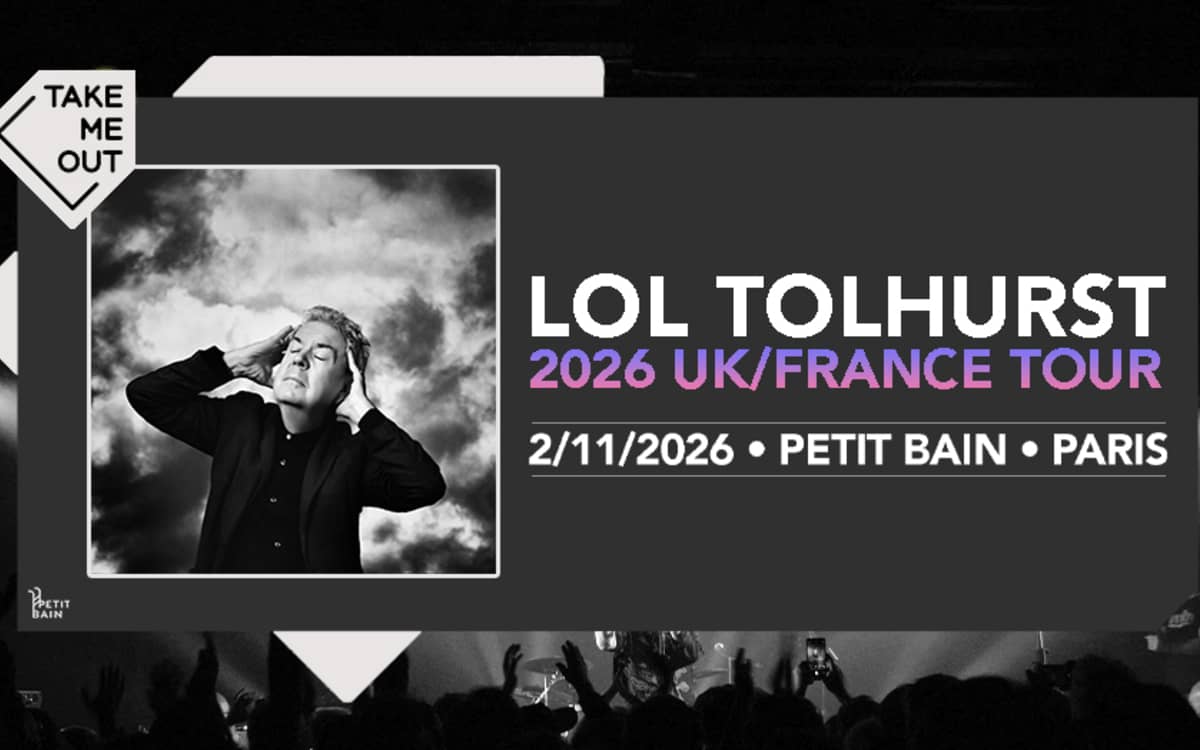 Take Me Out : Lol Tolhurst en concert à Paris !