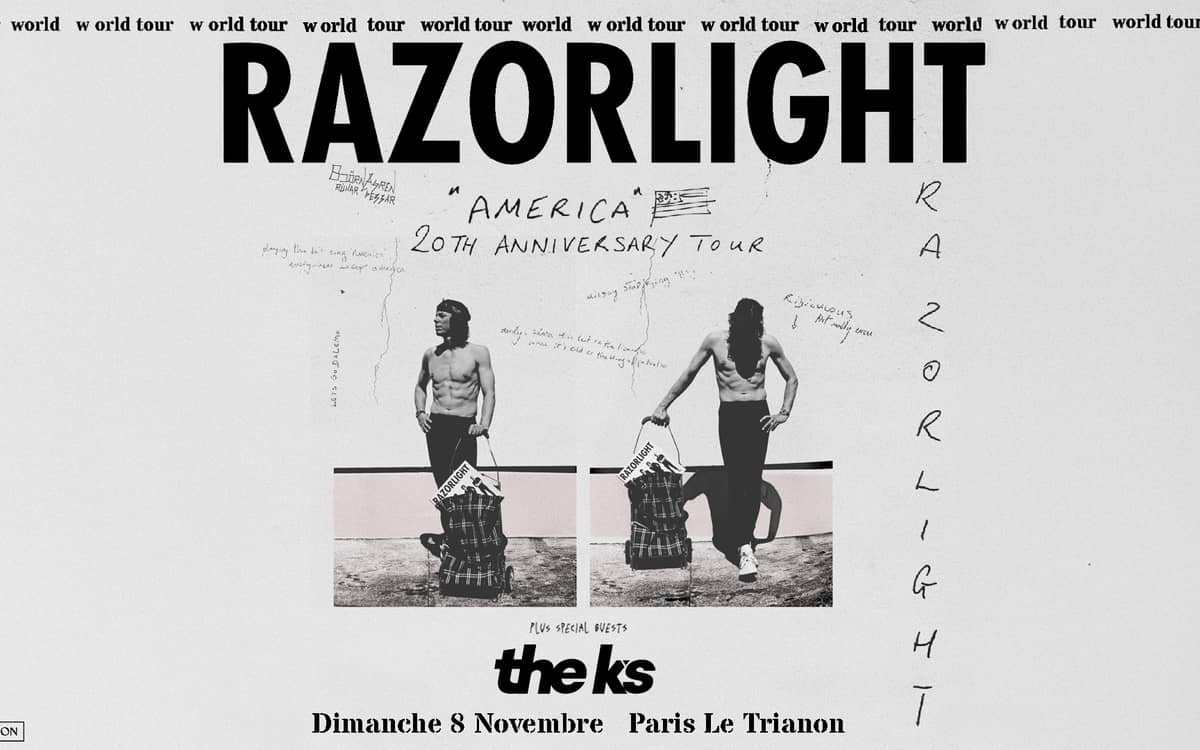 Take Me Out : Razorlight + The K's en concert à Paris !