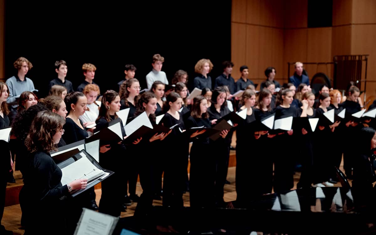 Concert de l'ensemble vocal de la Maîtrise de Paris