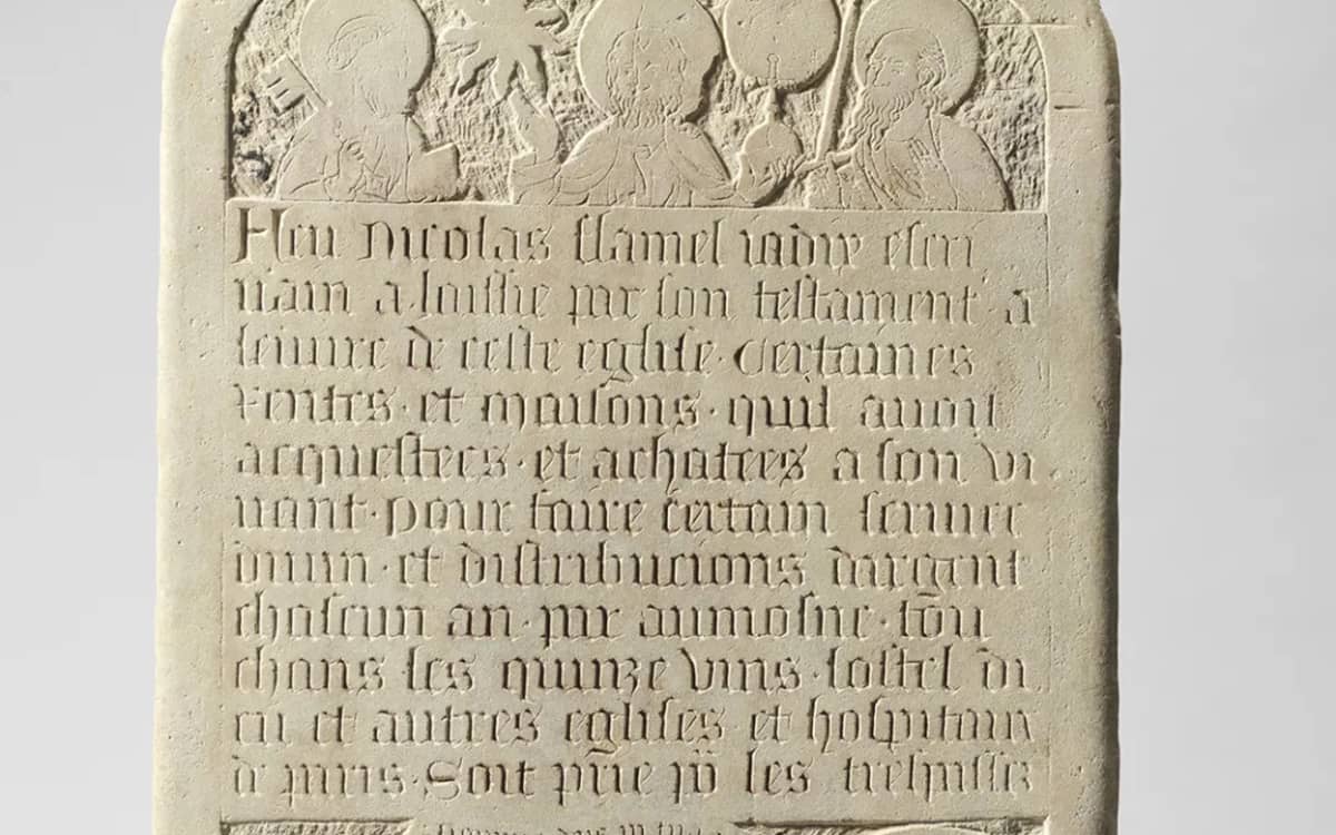 Nicolas Flamel. Alchimiste de papier