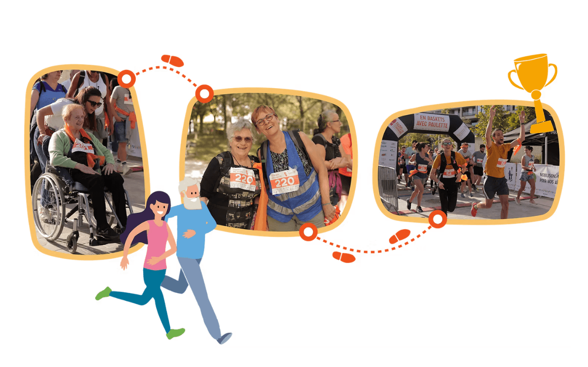 Participez à la 5e édition de la marche-course solidaire "En baskets avec Paulette"