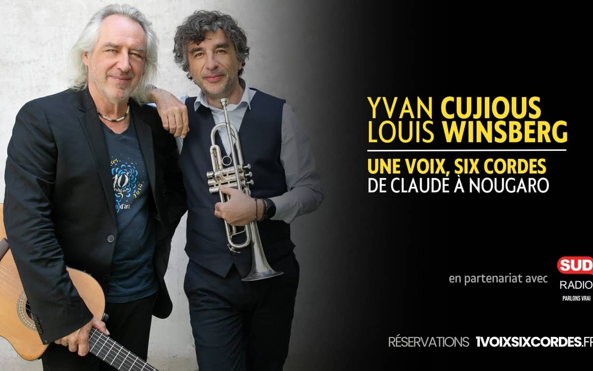 1 VOIX 6 CORDES - de Claude à Nougaro