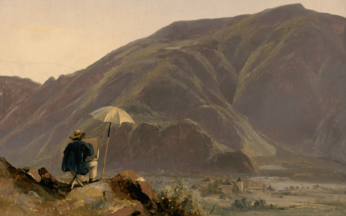 La nature, une invention de peintres ?