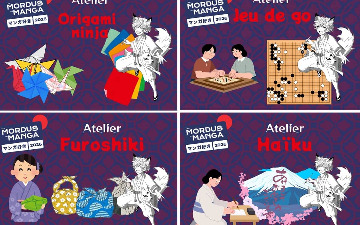 Manga Lovers Workshops at Claire Bretécher Library