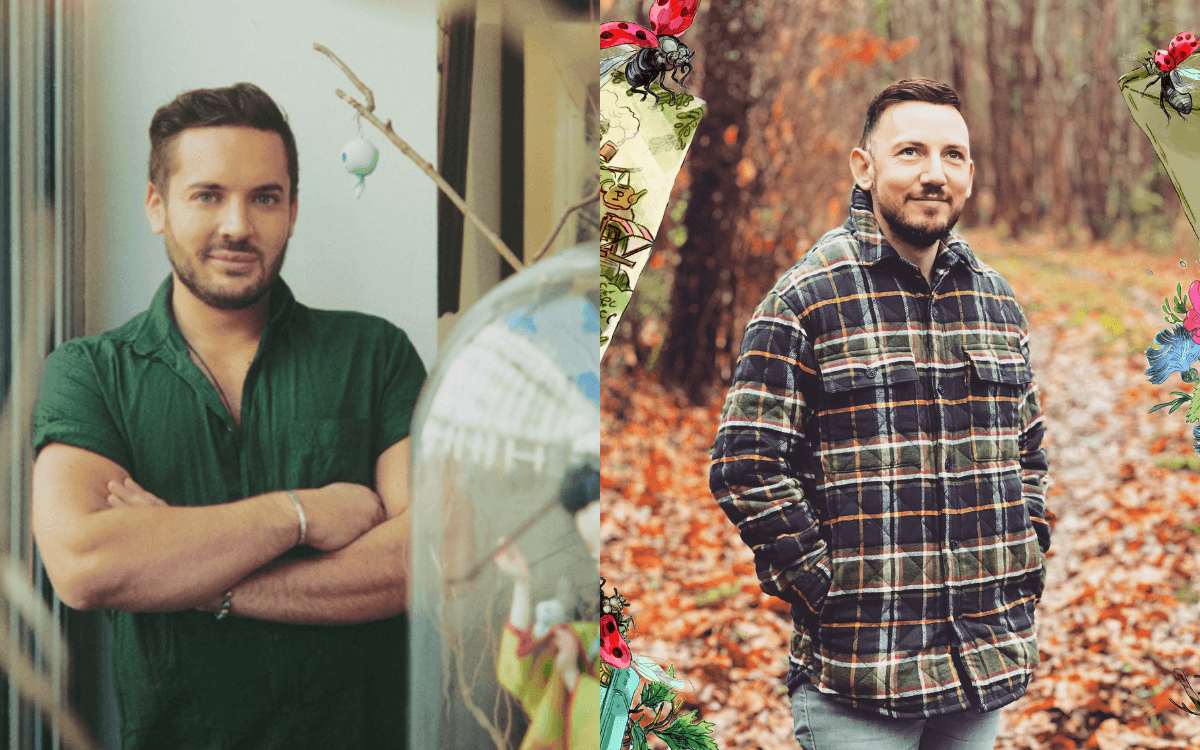 Benjamin Lacombe et Mickaël Brun-Arnaud en dédicace à la Fnac Forum des Halles !