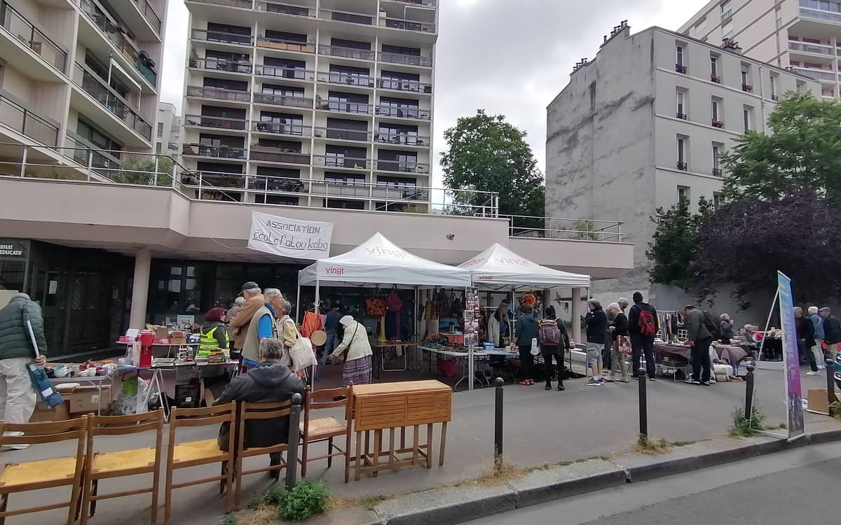 25e Grand vide-greniers rues Pixérécourt et de Belleville (75020)