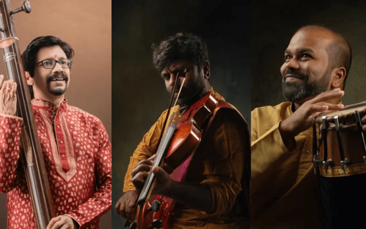 MASTERCLASSES DE MUSIQUE CARNATIQUE - Inde du Sud - Suryaprakash Classical Trio