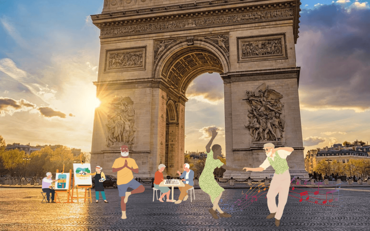 Semaine bleue 2026 : « Découverte de la peinture sur tissus » club séniors Beaucour (Paris 8e)
