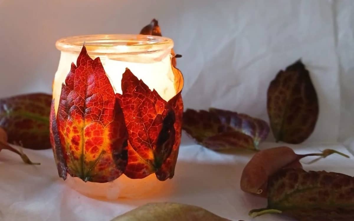 Atelier Photophore d'automne en famille !