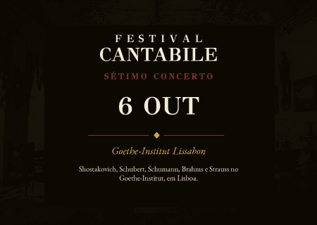 Festival Cantabile - Goethe-Institut Lissabon, Lisboa