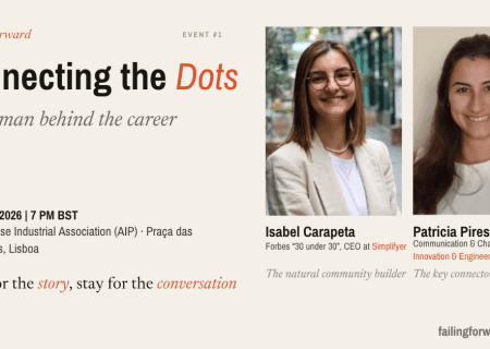#1 Failing Forward Meeting: "Connecting the Dots - the person behind the career"