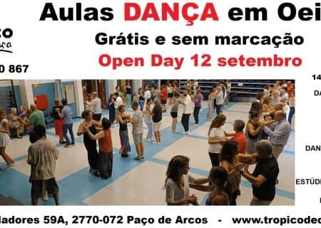 Open Day: Aulas de Dança experimentais grátis - 2026/27