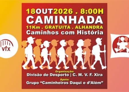 2026.10-18 | CAMINHADA "Caminhos com História - MMXXVI" | 11km | GRATUITA