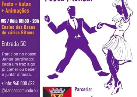Academia Danças do Mundo | Festa Mensal Afro-Latina