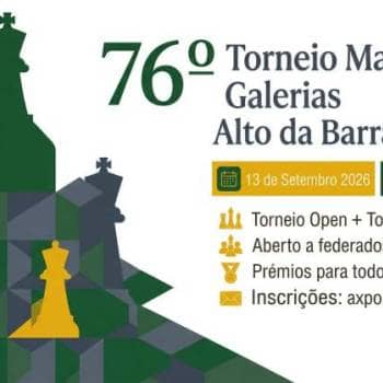 76º Torneio Matinal Galerias Alto da Barra - Open+Sub12
