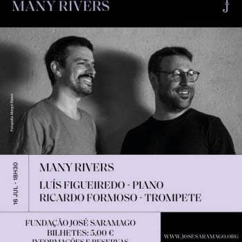 Concert: "Many Rivers", with Luís Figueiredo and Ricardo Formoso
