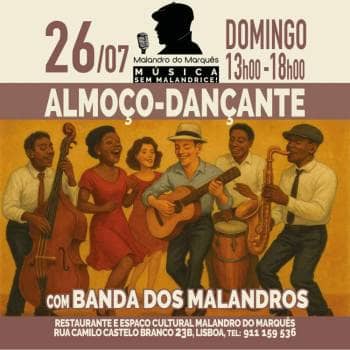Lunch-Dance with Banda dos Malandros