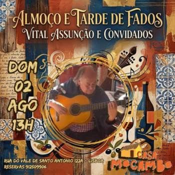 Lunch and Fado Afternoon with Vital Assunção and Guests