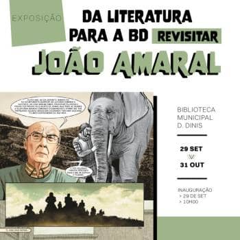 From Literature to Comics – Revisiting João Amaral | Exhibition
