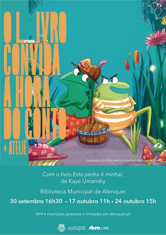 O Livro Convida à Hora do Conto + Ateliê