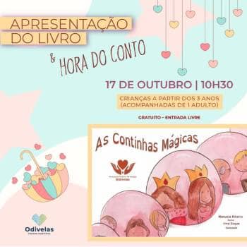 “AS CONTINHAS MÁGICAS”, de Manuela Ribeiro | Apresentação de livro, hora do conto