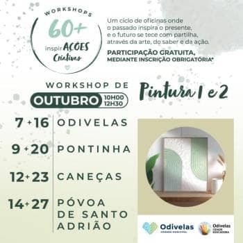 PINTURA 1 E 2 - Workshops 60+ InspirAÇÕES Criativas