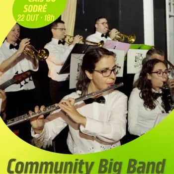 Concerto da Community Big Band no Cais do Sodré