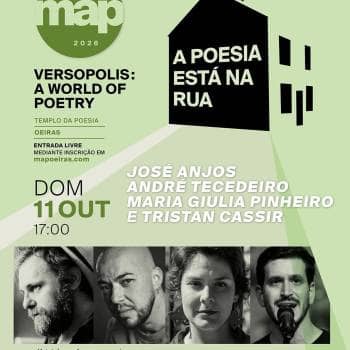 A Poesia Está na Rua - Versopolis: A World of Poetry