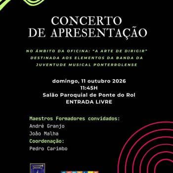 Concerto de Apresentação - Juventude Musical Pontesrolense